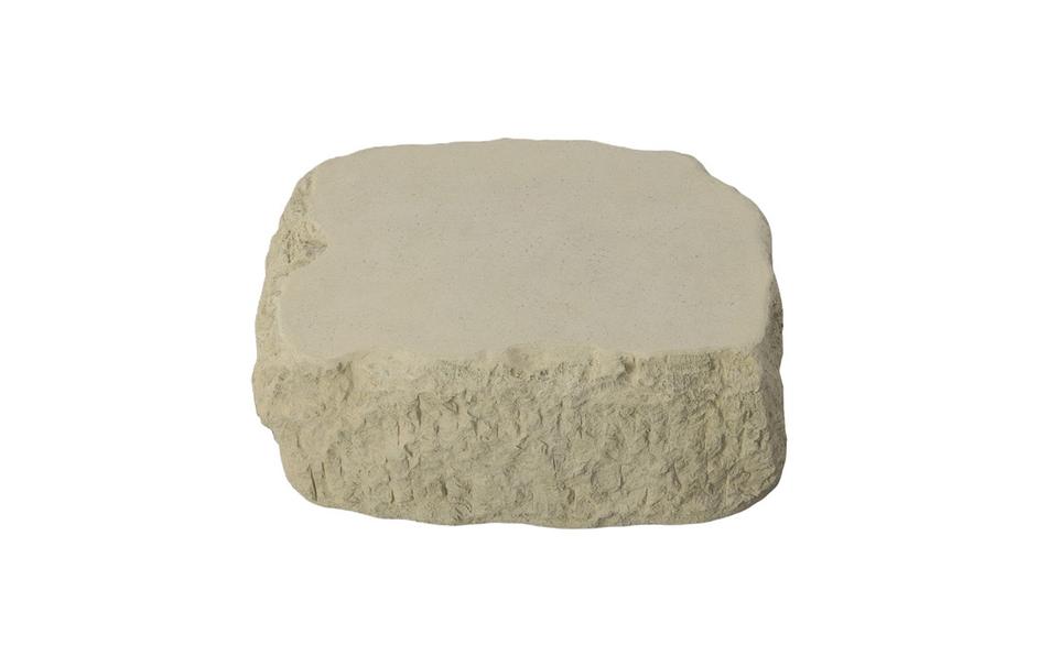 Quarry Coffee Table, Large, Roman Stone by Phillips Collection