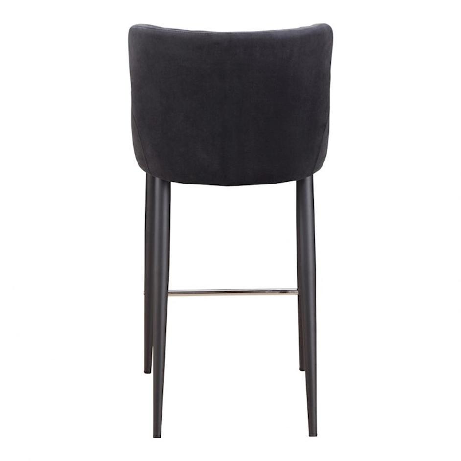 ETTA COUNTER STOOL DARK GREY by Moes Home