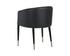 Asher Dining Chair - Abbington Black / Napa Black by Sunpan