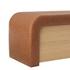 Tammy Faux Leather Storage Bench, Vintage Cider by New Pacific Direct