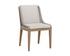 SORRENTO DINING CHAIR - DRIFT BROWN - PALAZZO CREAM by Sunpan