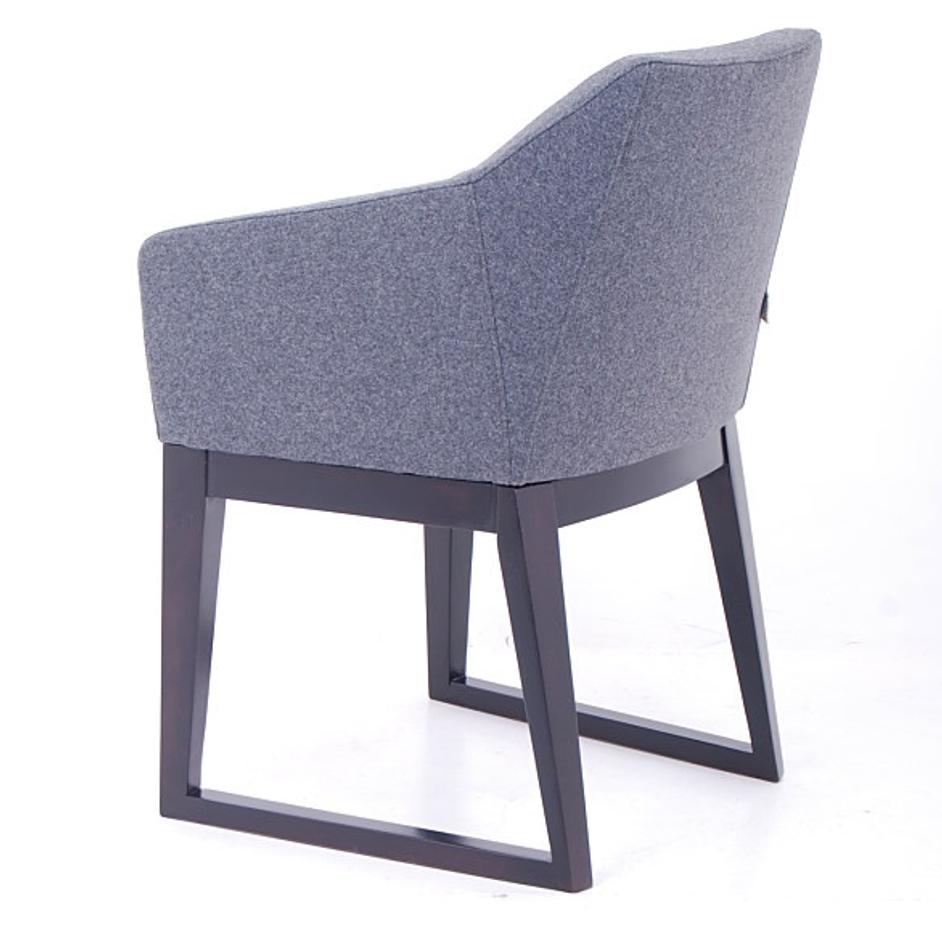 mercer sled base in wool by Nuans Design