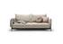 MALLOY SOFABED in KENYA GRAVEL FABRIC WITH Black Metal LEGS 579 by INNOVATION USA