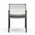 Shuman Outdoor Dining Chair In Charcoal by FOUR HANDS