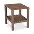 Wiley Side Table Vintage Brown by Moes Home