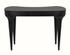 Rennie Mahogany Desk in Hand-Rubbed Black Finish by Noir Furniture