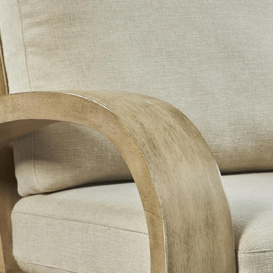 Barbora Wooden Accent Chair by Uttermost