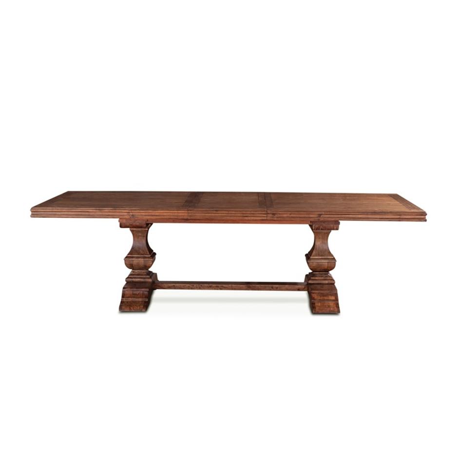 Charles 88-110" Extension Table, Earth by Home Trends & Design