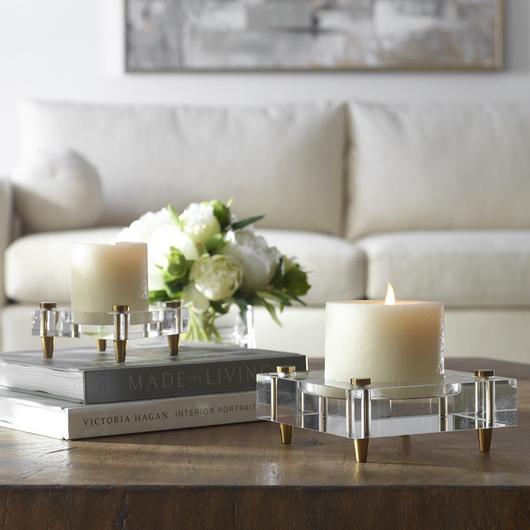 Claire Candleholders by Uttermost