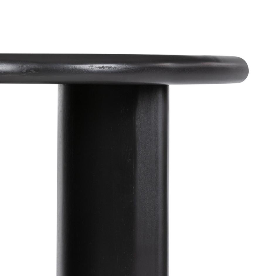 Paden End Table - Aged Black Acacia by Four Hands