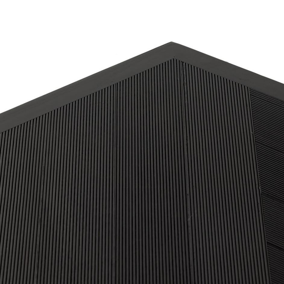 Caspian Coffee Table In Black Ash by FOUR HANDS