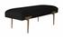 Brno Black Velvet Bench by tov furniture