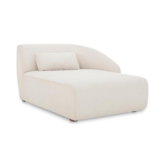 Amelia Right Arm Facing Chaise Warm White by Moes Home
