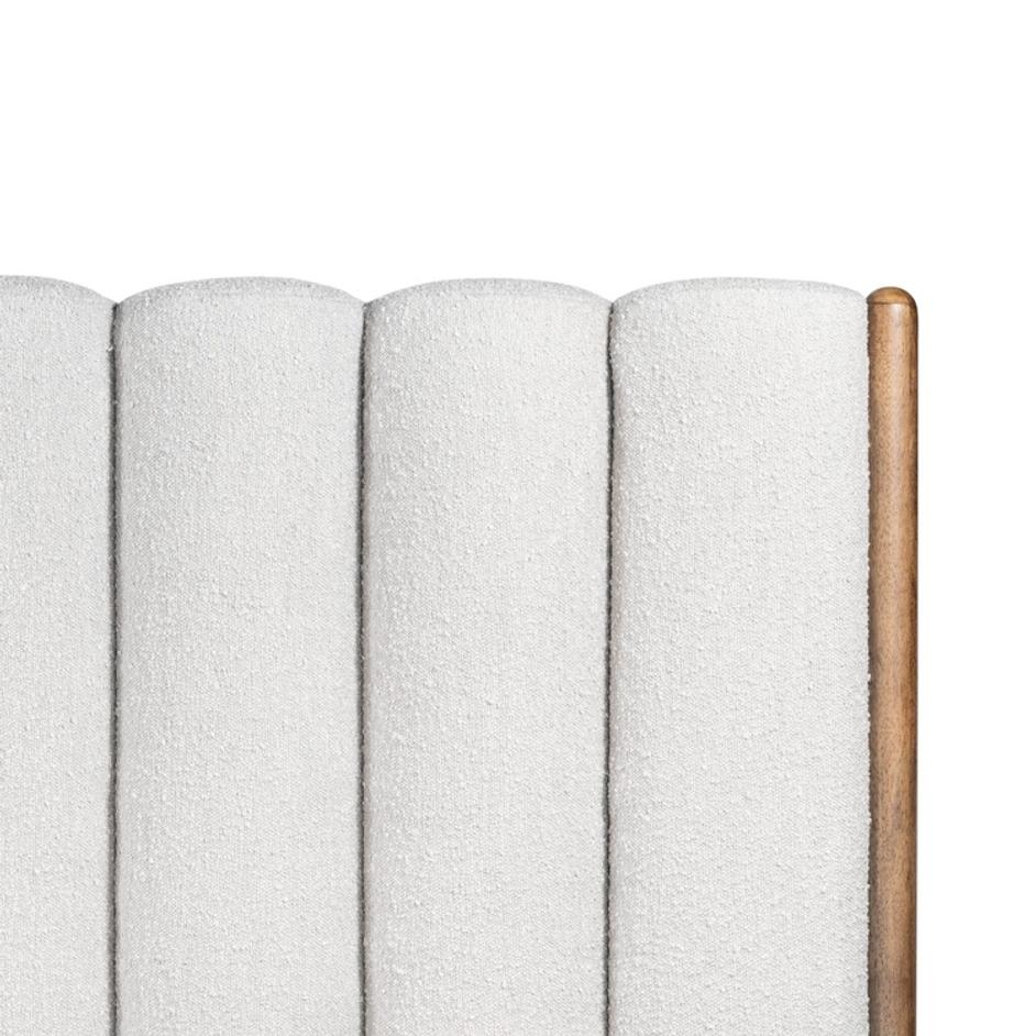 Emma King Bed - Knoll Sand by Four Hands