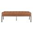 Venturi Tufted Bench In Vintage Cider by New Pacific Direct