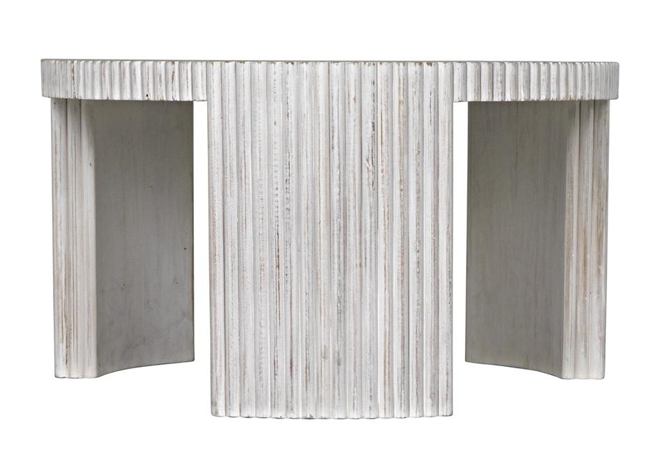 Jgor Side/Coffee Table, White Wash by Noir Furniture
