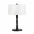 Fernando Table Lamp in Forged Black by FOUR HANDS