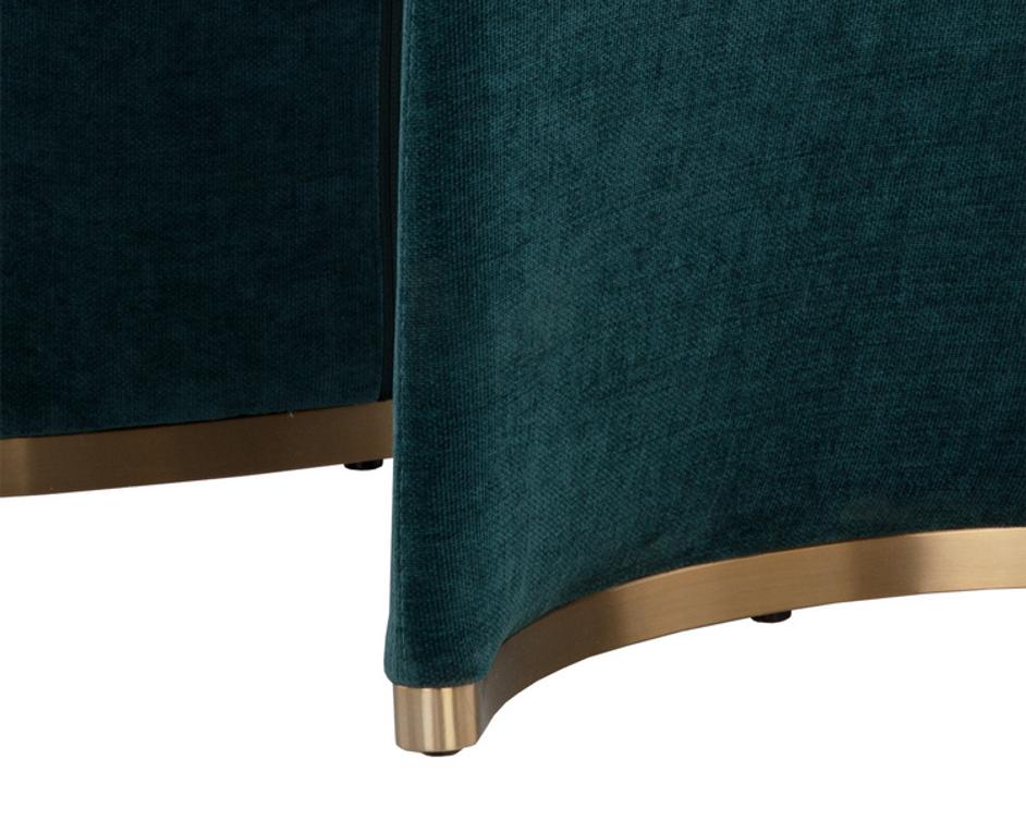 ILUKA DINING CHAIR - DANNY TEAL by Sunpan