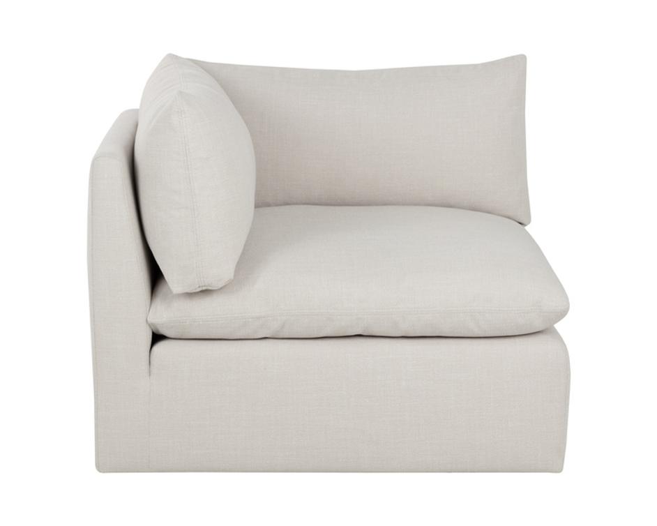 REVE MODULAR - CORNER CHAIR - EFFIE LINEN by Sunpan