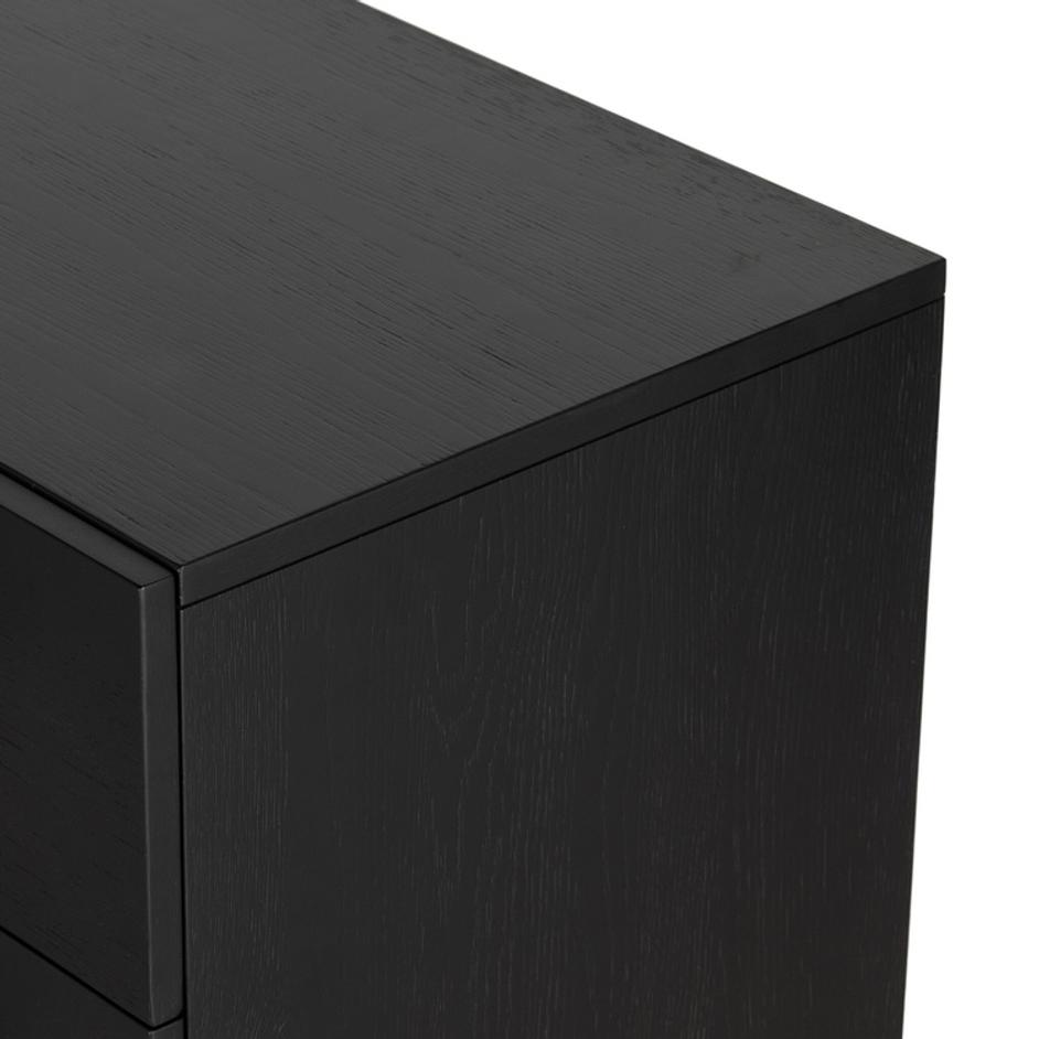 Rosedale 3 Drawer Dresser - Ebony Oak Veneer by Four Hands