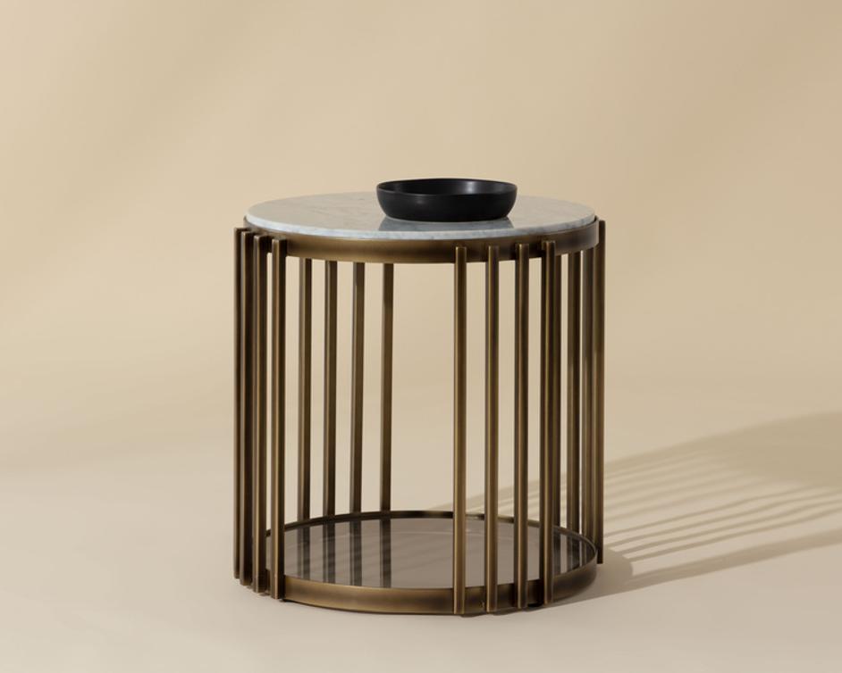 NAXOS SIDE TABLE by Sunpan