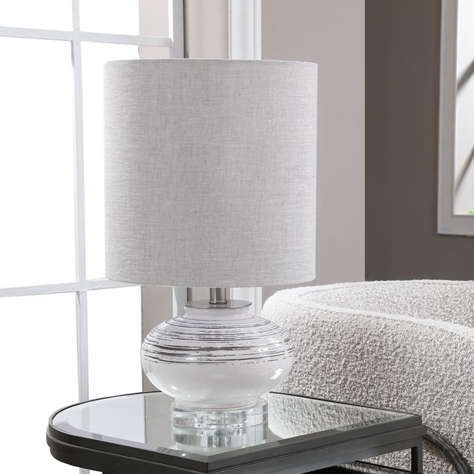 Lenta Off-White Accent Lamp by Uttermost