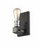 Kirkland 1 Light Wall Sconce in Ashen Barnboard Finish by Z-Lite