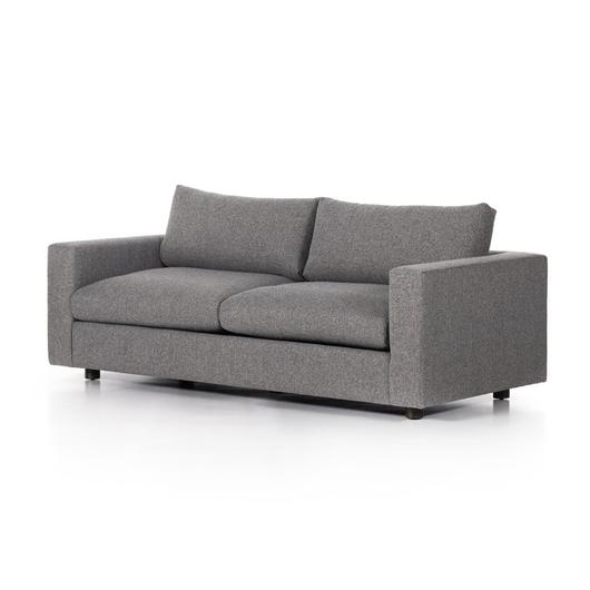 Preston Sofa 88" In Gibson Smoke by FOUR HANDS