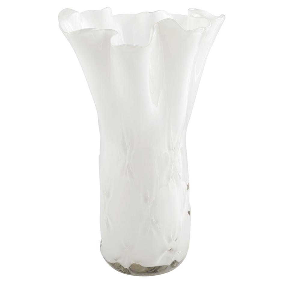Bristol Vase | Opaque White by Cyan Design