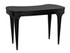 Rennie Mahogany Desk in Hand-Rubbed Black Finish by Noir Furniture