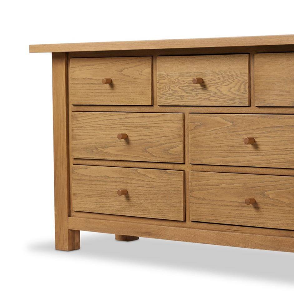 Millbrook Dresser - Natural Light Oak Veneer by Four Hands