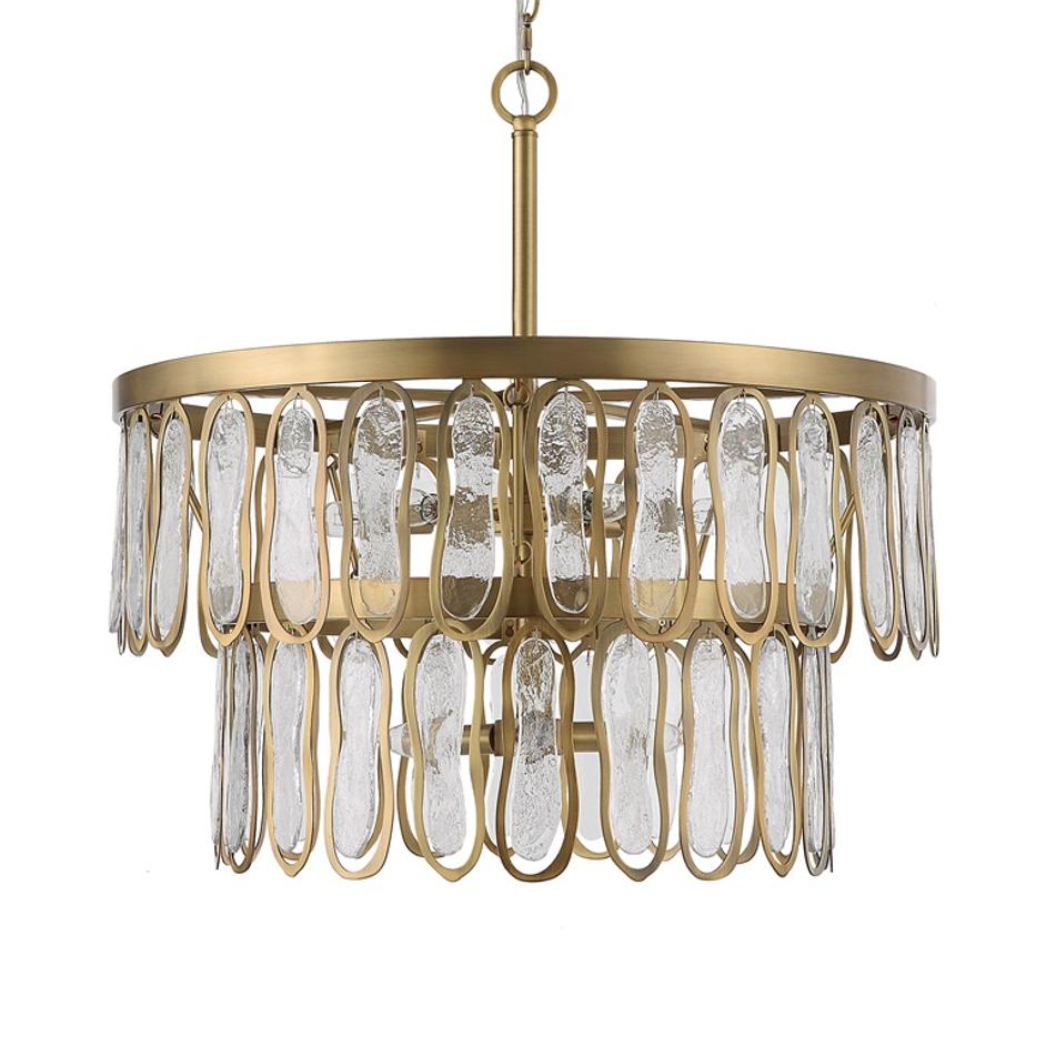 Aurelie 9 Light Round Pendant by Uttermost