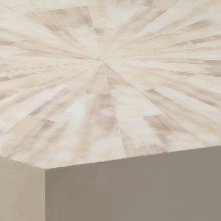 Radiant Side Table, Cream by Jamie Young