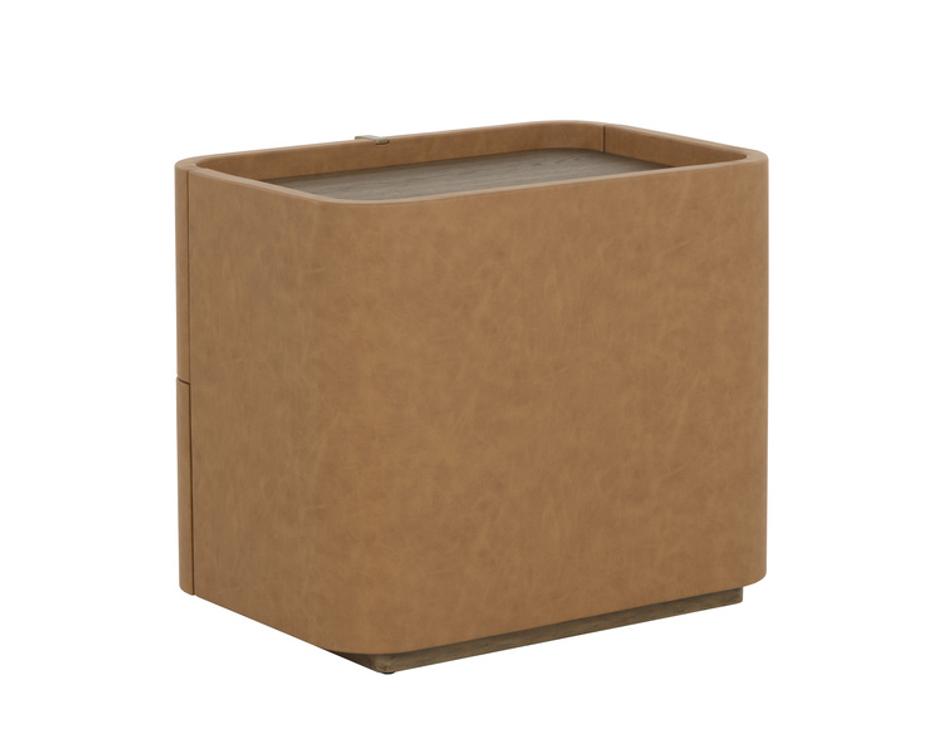 JAMILLE NIGHTSTAND - SMALL - COGNAC by Sunpan