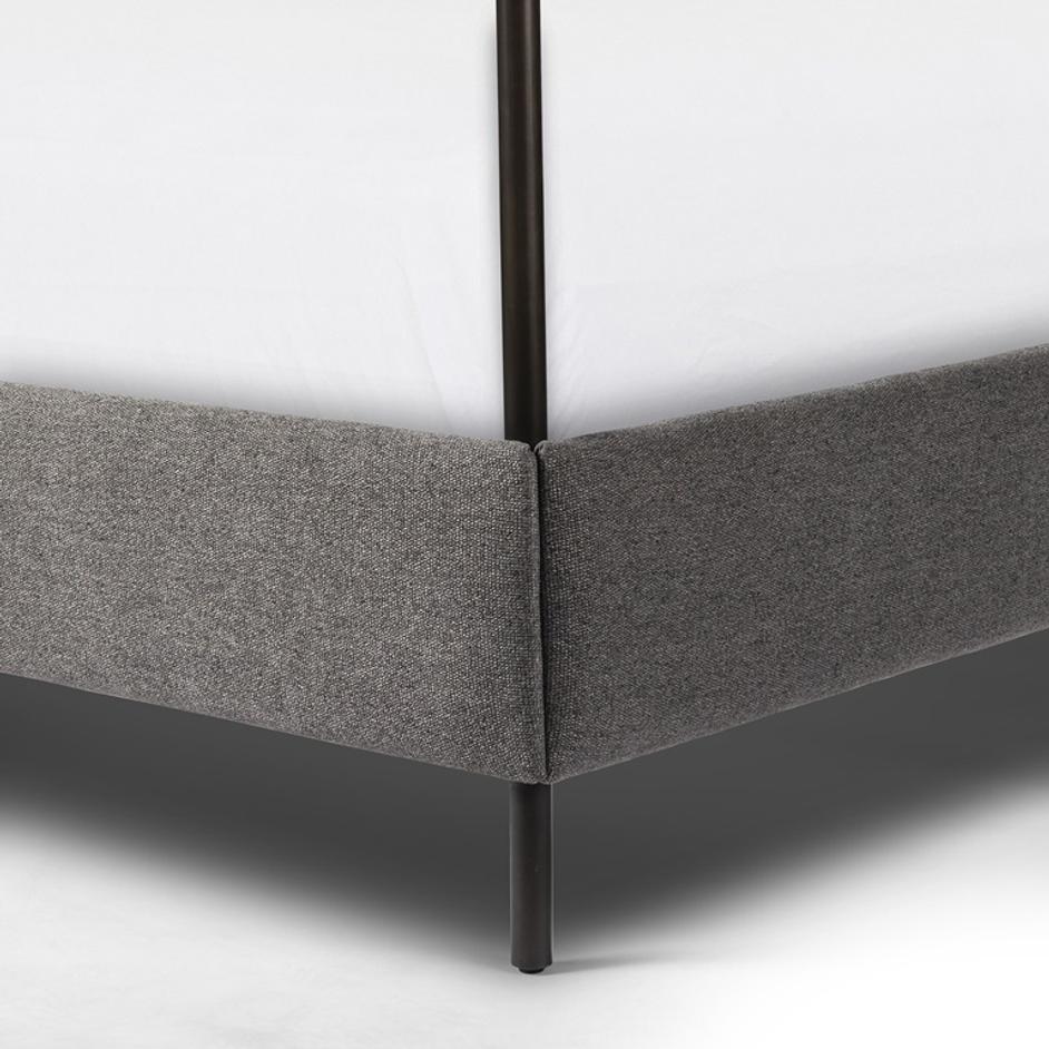 Anderson Canopy Queen Bed - San Remo Ash by Four Hands