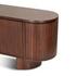 Athena 79" Media Console, Aged Mahogany by Home Trends & Design