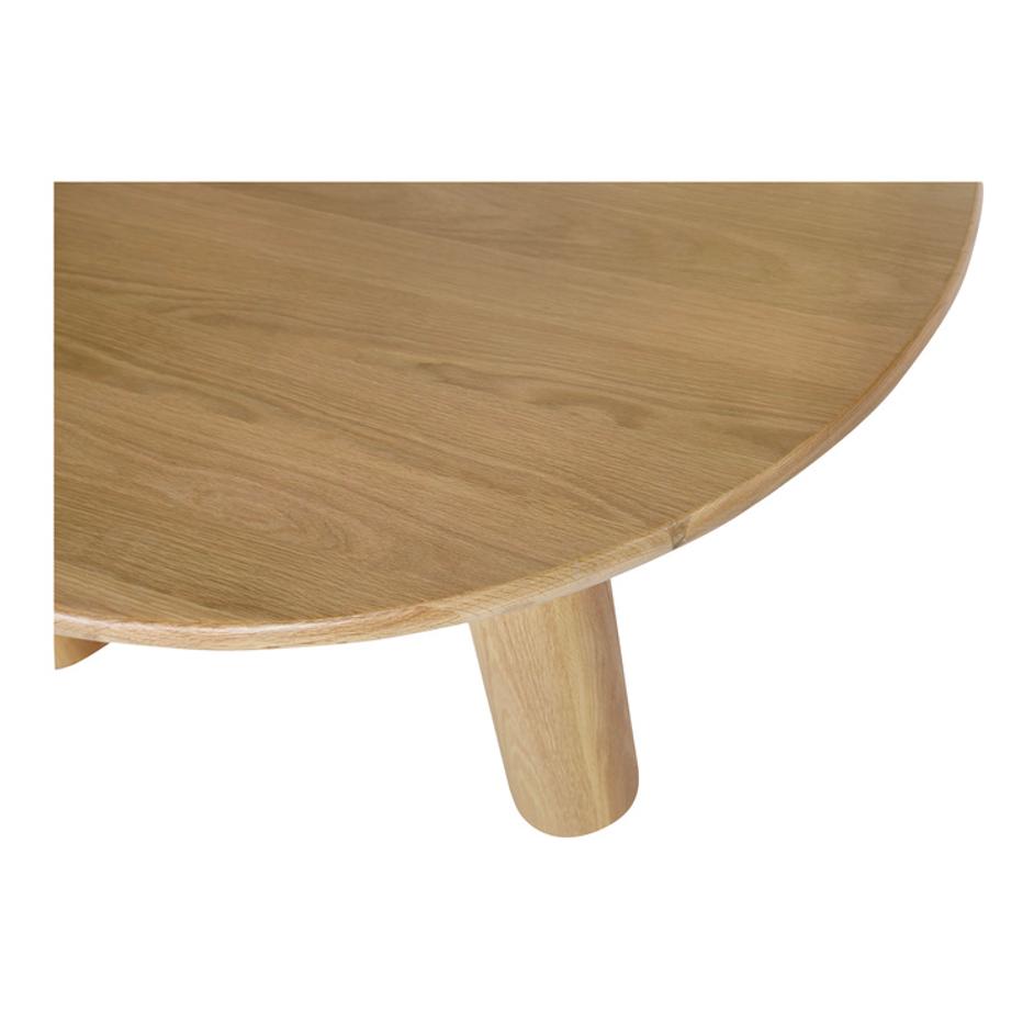 Milo Round Dining Table Oak by Moes Home