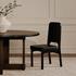 Kerr Dining Chair Vegan Leather Black-Set Of Two by Moes Home