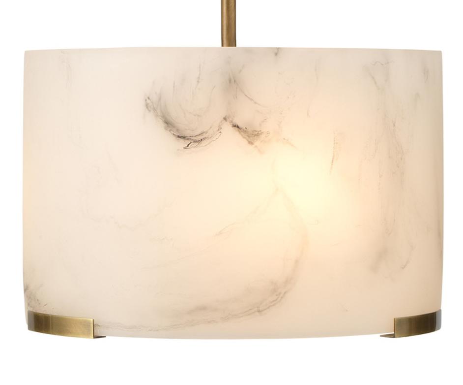 Elancourt Faux Alabaster 3-Light Pendant by Jamie Young