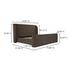 Sophia Queen Storage Bed Brown by Moes Home