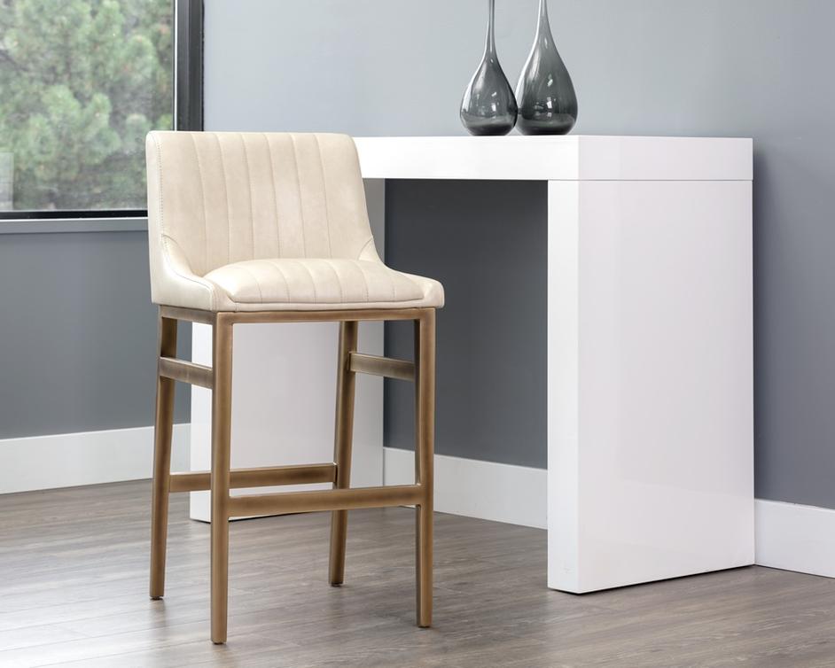 Halden Barstool - Bravo Cream by Sunpan
