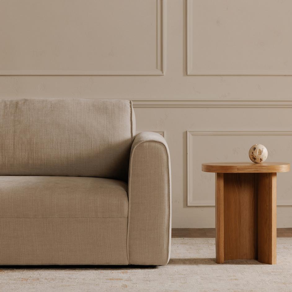 Madrid Left Sectional Cool Beige by Moes Home