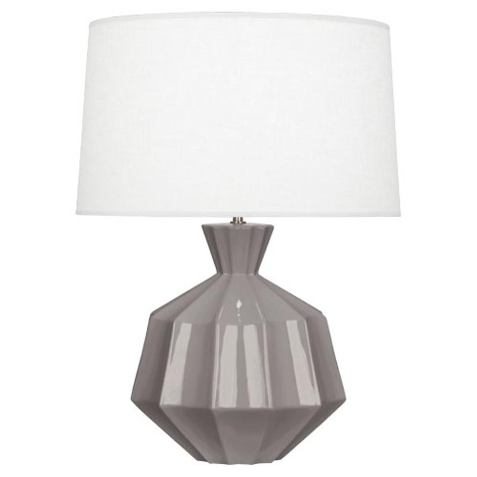 Smokey Taupe Orion Table Lamp by Robert Abbey