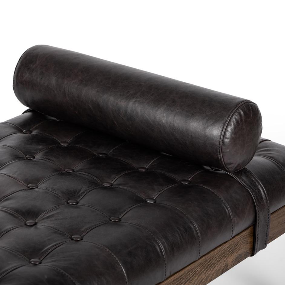Joanna Bench In Sonoma Black by FOUR HANDS