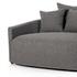 Chloe Media Lounger In Fallon Charcoal by FOUR HANDS