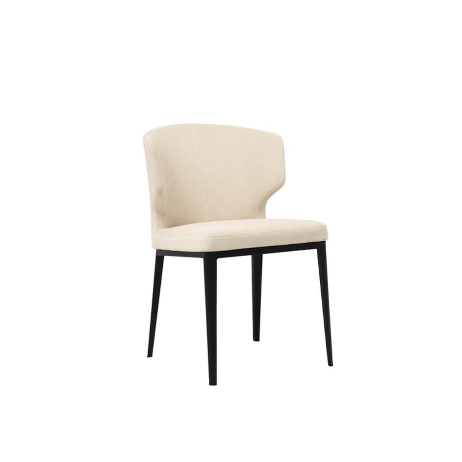 Delaney Dining Chair Warm Beige-Set of Two by Moes Home