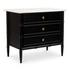 Eleanor Nightstand Black by Moes Home