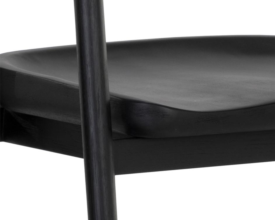 JEREMY COUNTER STOOL - BLACK by Sunpan