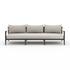 Sherwood Outdoor Sofa 93" in Bronze/Stone by FOUR HANDS