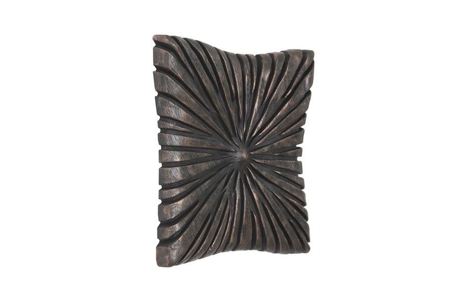Chainsaw Wall Tile, Burnt Black, Assorted by PHILLIPS COLLECTION